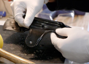 See how Prince Gun Leather make the finest gun holsters.